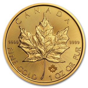 1 oz maple leaf canada