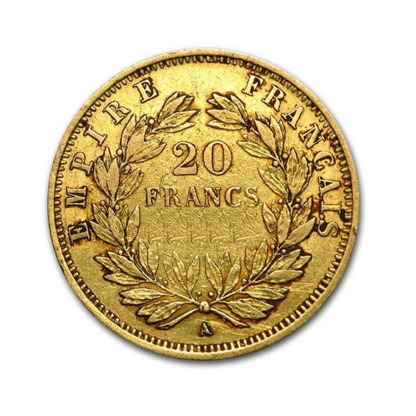 piece napoleon or 20 francs