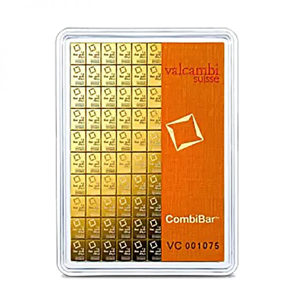 valcambi combiBar 100g gold