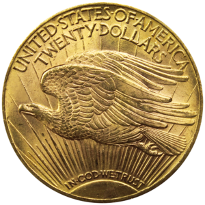 Photo de 20 dollars américains - Double Aigle - Pièce en or