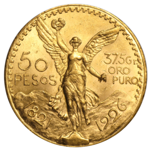 Photo de 50 pesos mexicains - Centenario - Pièce en or