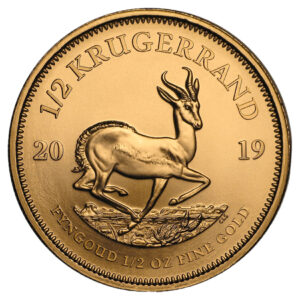 1/2 ounce krugerrand pièce en or