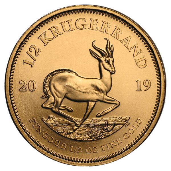 1/2 oz krugerrand pièce or